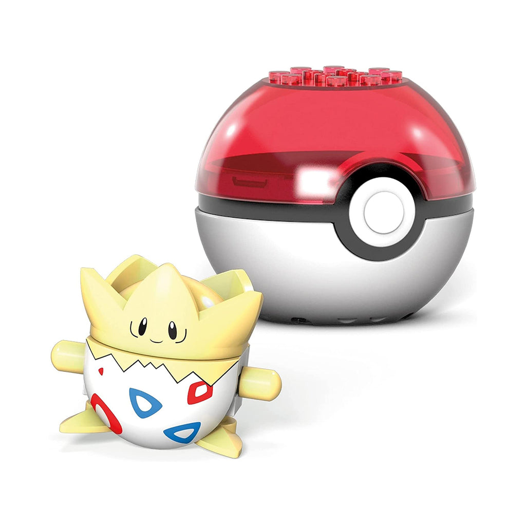 Mega Construx Pokemon Togepi Poke Ball Building Set - Radar Toys