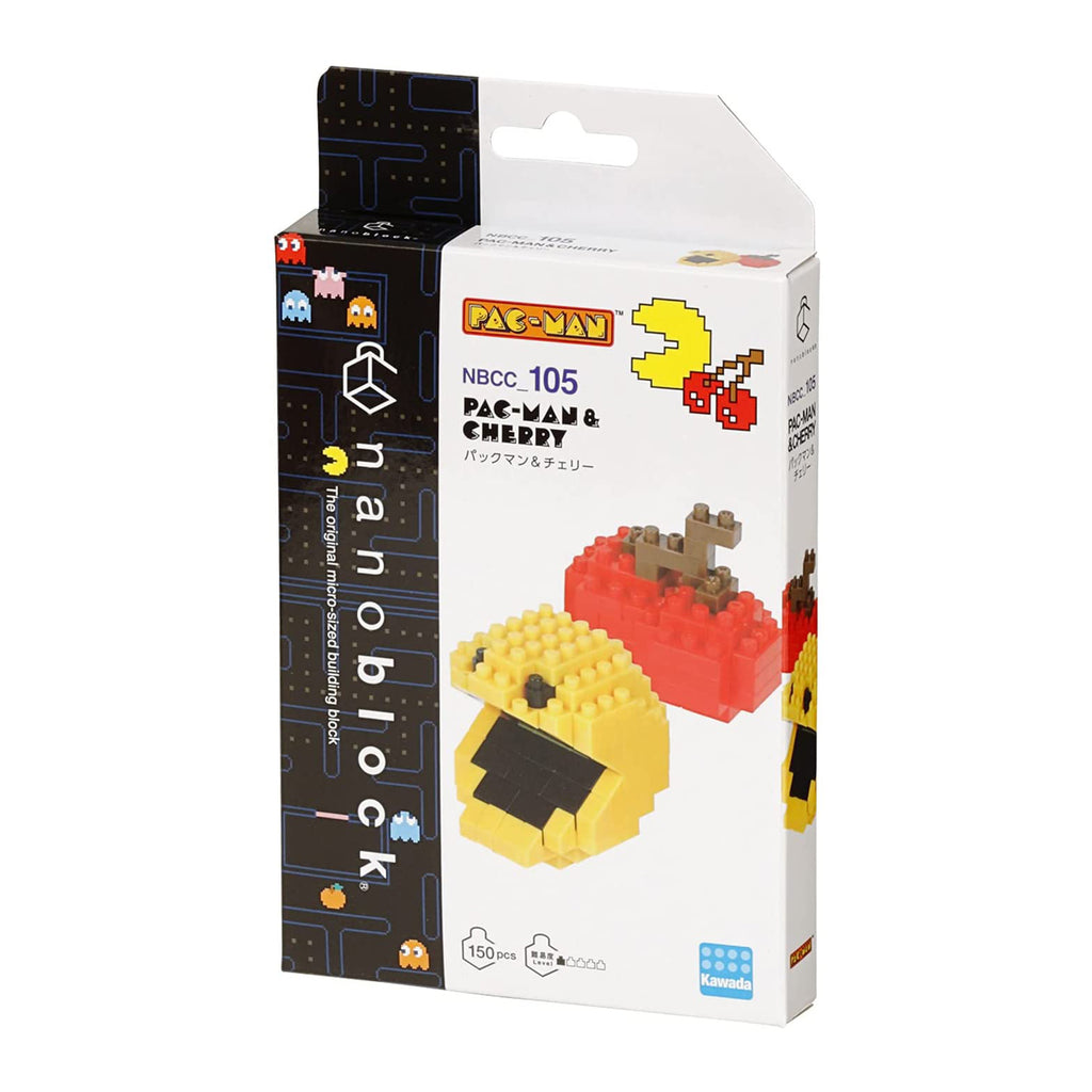 Nanoblock Pac-Man And Cherry Building Set