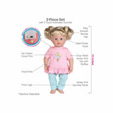 Adora Cuddle And Coo Blonde Hair Baby Doll - Radar Toys