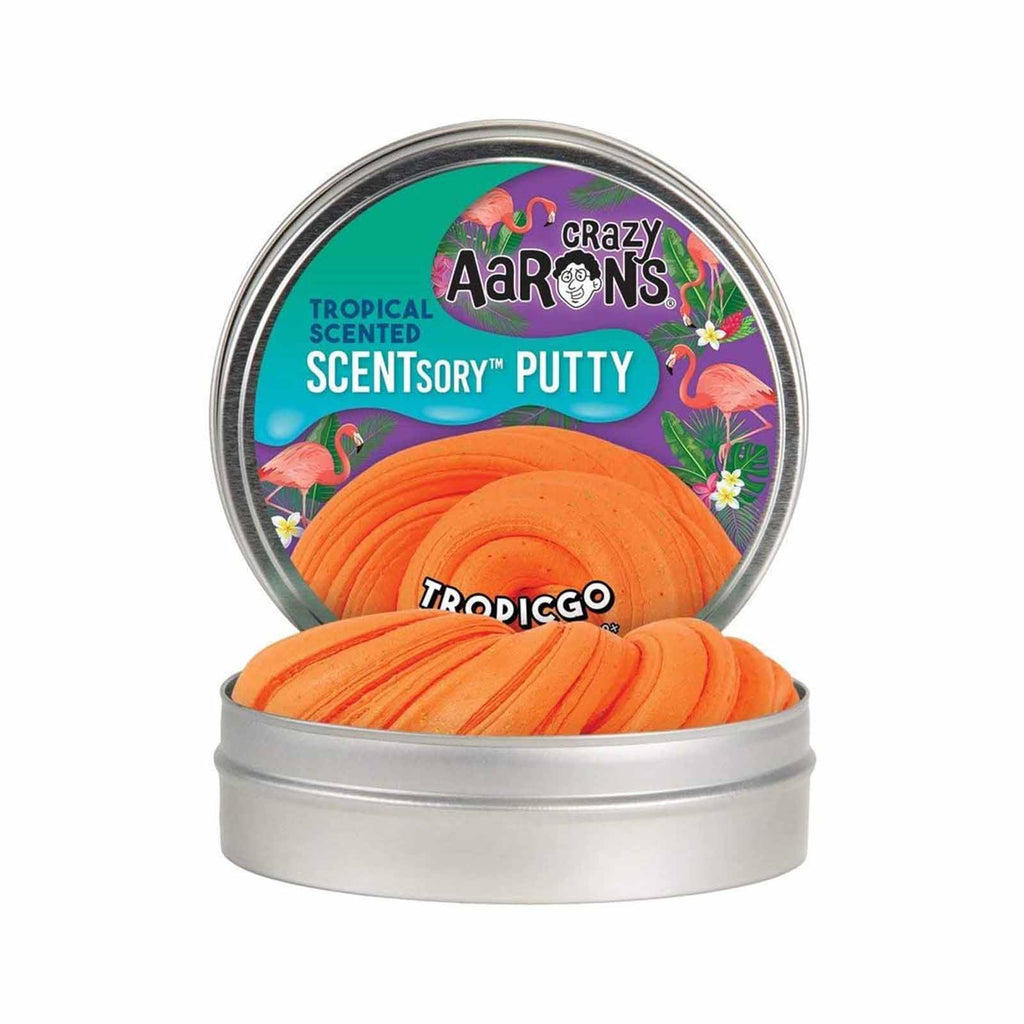 Crazy Aaron's Scentsory Putty Scented Tropical Thinking Putty