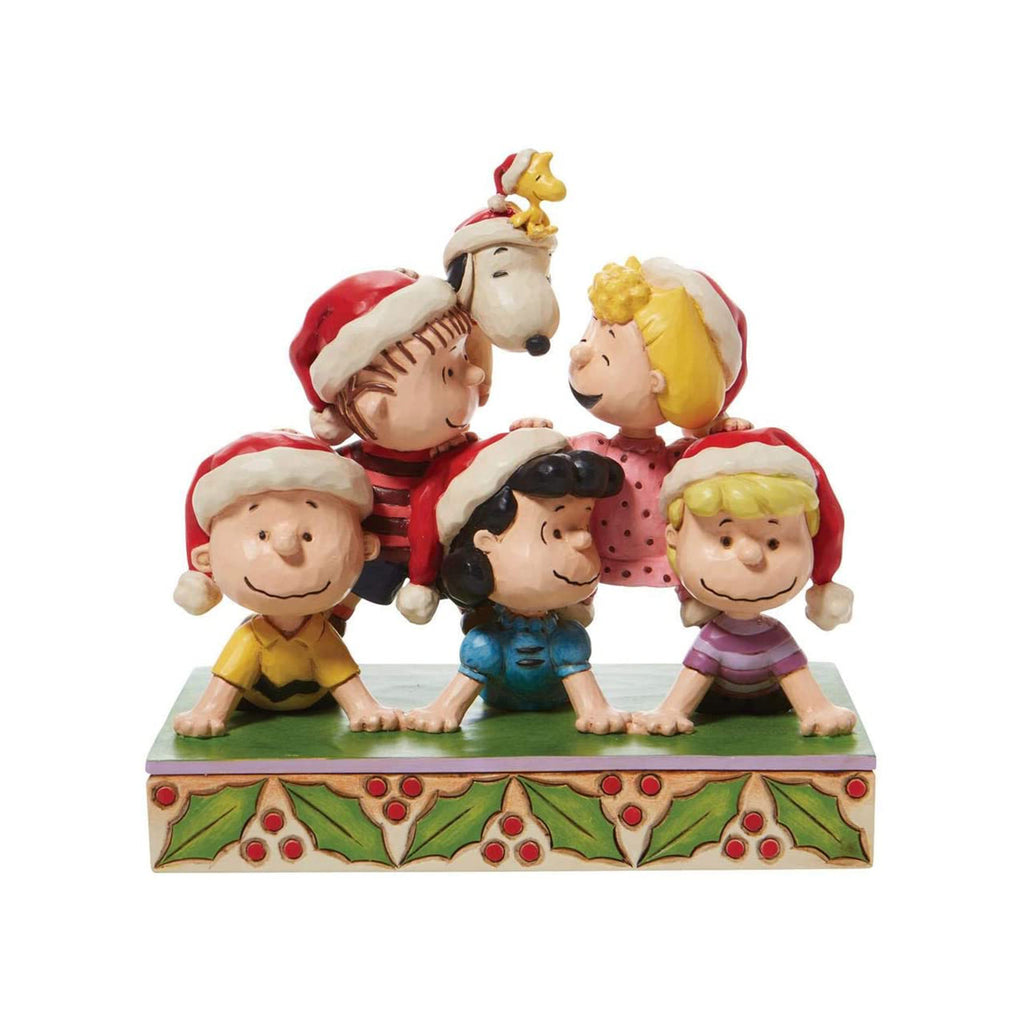 Enesco Jim Shore Peanuts Stacked With Friends Figurine
