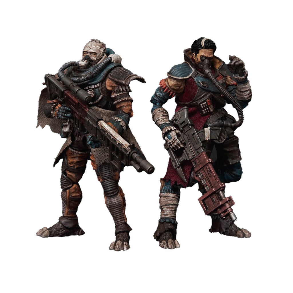 Toynami Acid Rain Nazar And Golog 1:18 Figure Set