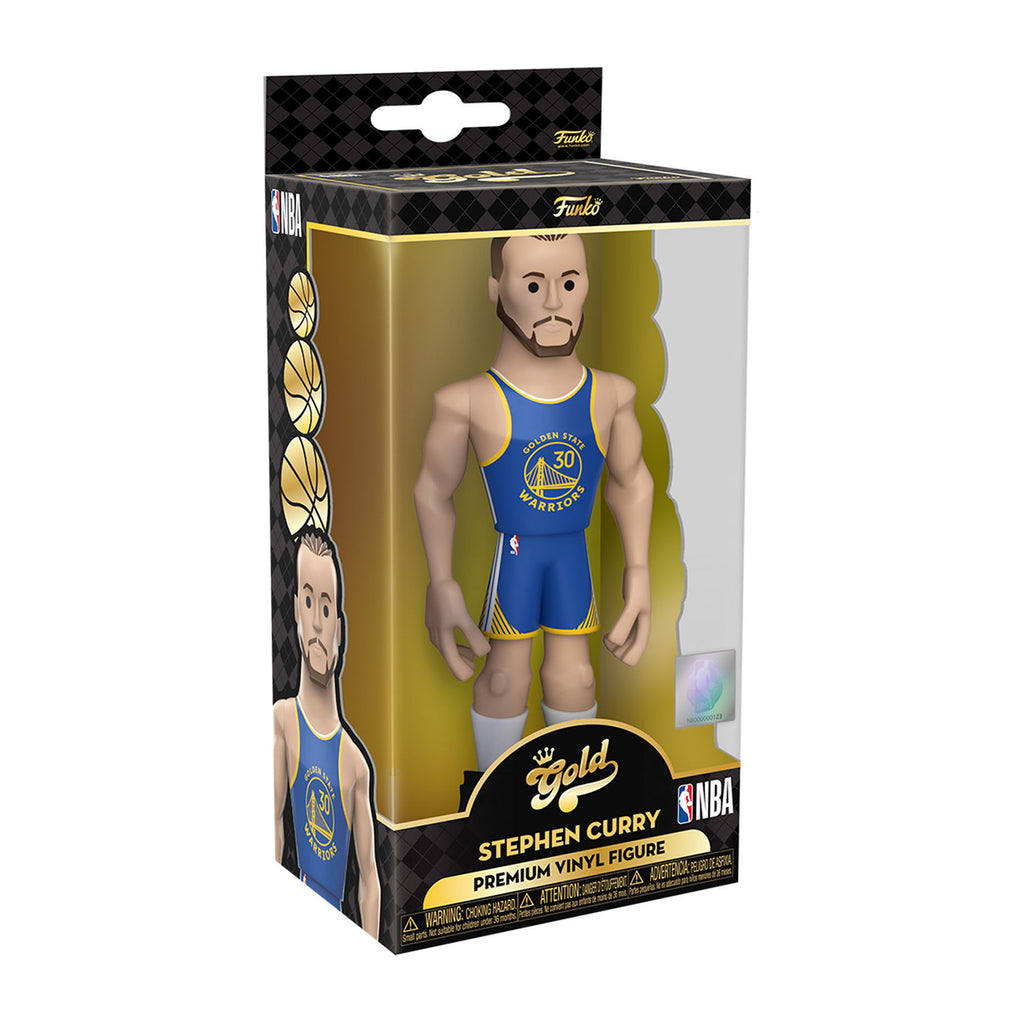 Funko NBA Warriors Gold Stephen Curry Figure