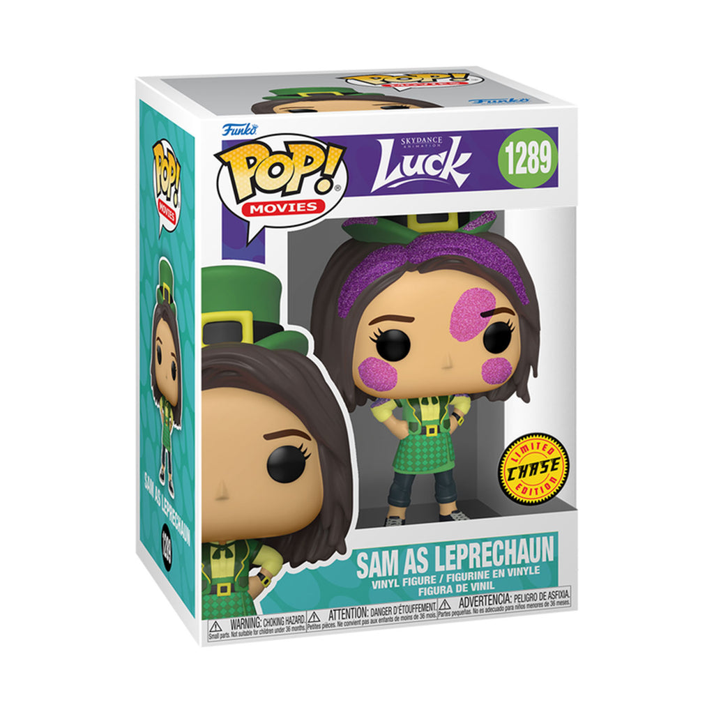 Funko Luck POP Sam As Leprechaun Vinyl Figure CHASE VERSION - Radar Toys