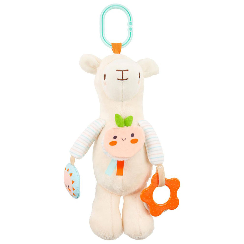 Kid's Preferred Carter's Happy Barnyard Sheep Rattle 10 Inch Plush Activity Toy - Radar Toys