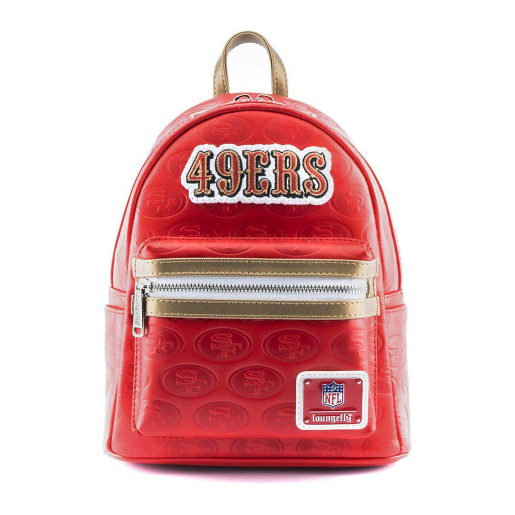 Loungefly NFL San Francisco 49ers Logo Mini Backpack
