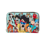 Loungefly Disney Goofy Movie Collage Zip Around Wallet - Radar Toys
