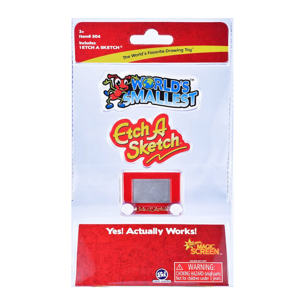 World's Smallest Etch A Sketch Figure - Radar Toys