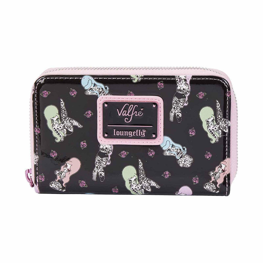 Loungefly Valfre Tattoo All Over Print Zip Around Wallet - Radar Toys