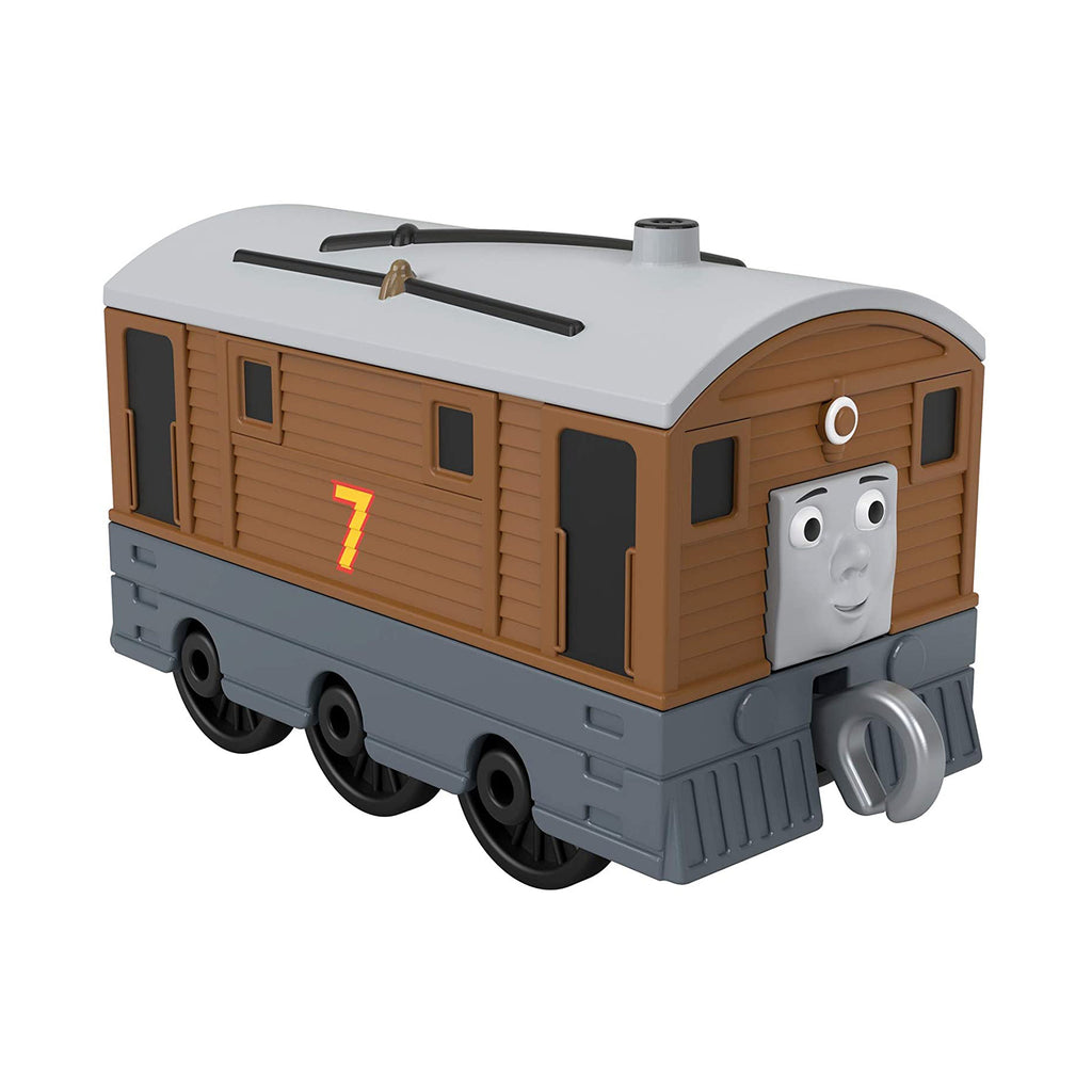 Thomas And Friends Push Along Toby Small Metal Engine Train