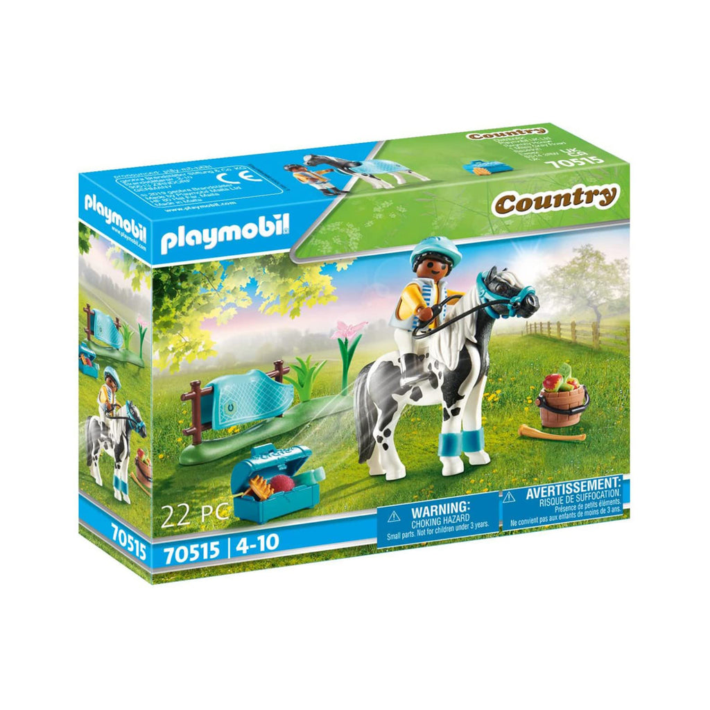 Playmobil Country Collectible Lewitzer Pony Building Set 70515 - Radar Toys