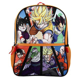 Bioworld Dragon Ball Z Characters With Dragon Ball Four Backpack - Radar Toys