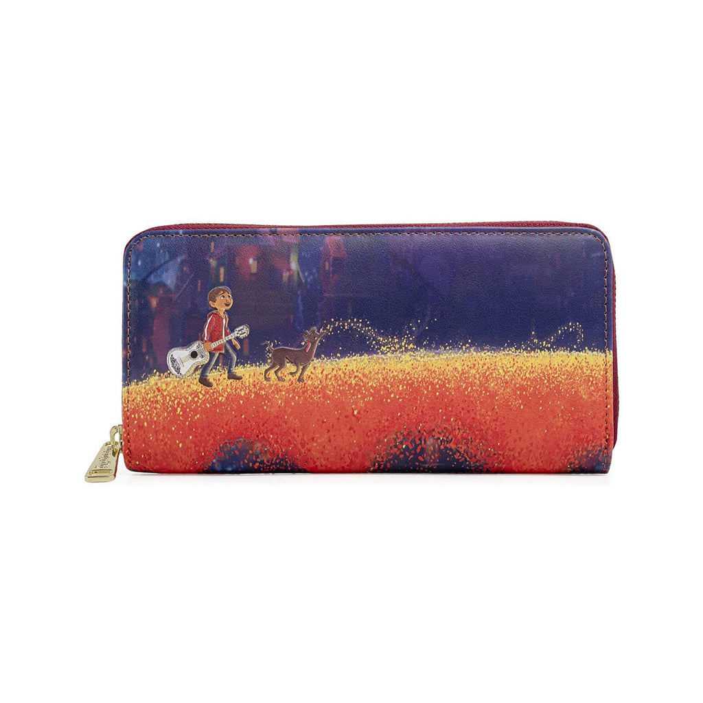 Loungefly Pixar Coco Marigold Bridge Zip Around Wallet