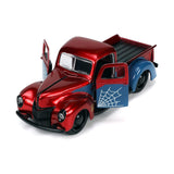 Jada Toys Marvel Spider-Man Proto Suit And 1941 Ford Pickup 1:32 Diecast Set - Radar Toys