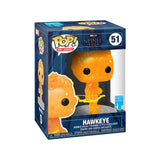 Funko Avengers POP Hawkeye Orange Artist Series Vinyl Figure - Radar Toys