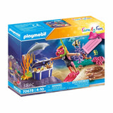 Playmobil Family Fun Treasure Diver Building Set 70678 - Radar Toys