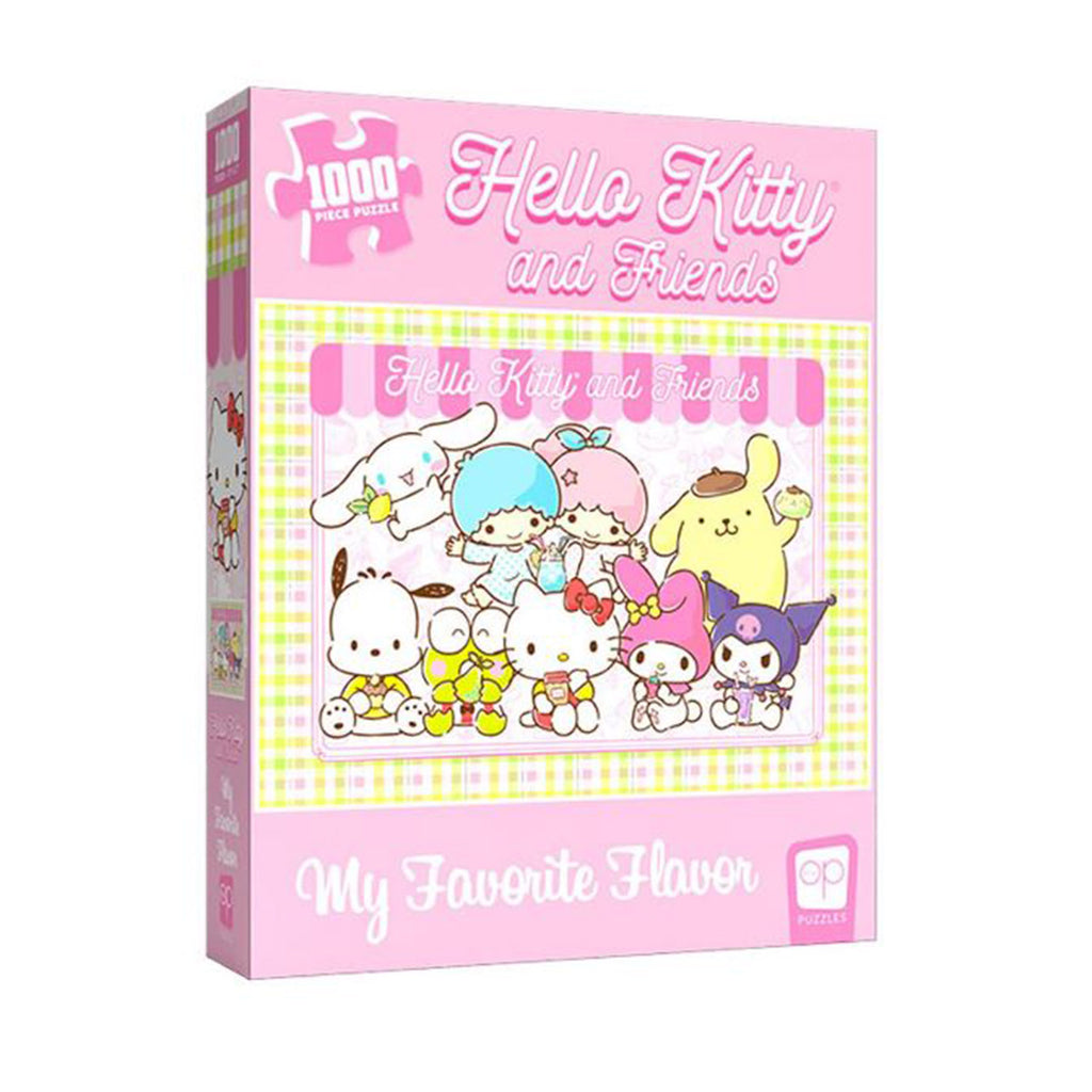 USAopoly Hello Kitty And Friends My Favorite Flavor 1000 Piece Puzzle - Radar Toys