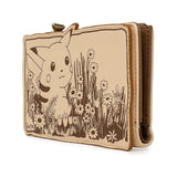 Loungefly Pokemon Sepia Pikachu Flap Wallet - Radar Toys