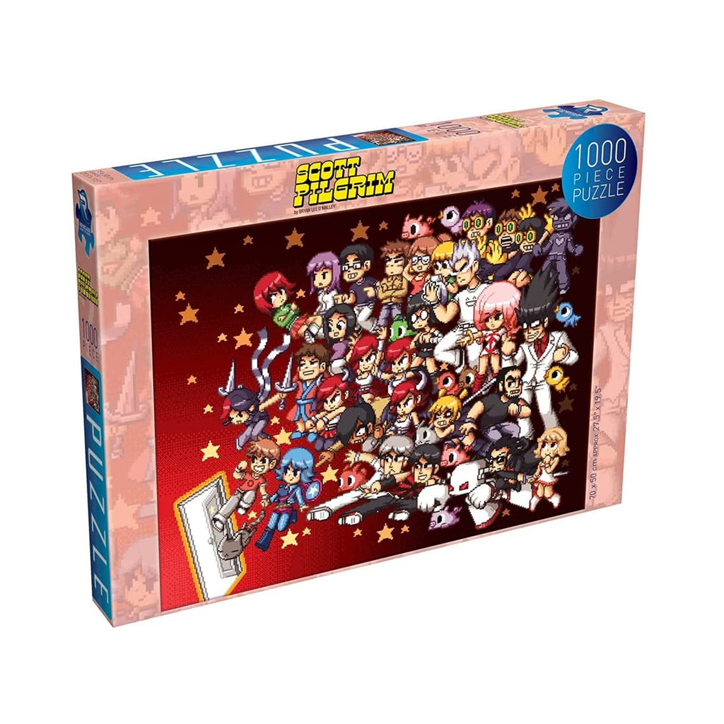 Scott Pilgrim Pixel Art 2nd Version 1000 Piece Puzzle - Radar Toys