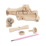 Melissa And Doug Paw Patrol Vehicles Wooden Craft Kit - Radar Toys
