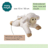 Christening Melody Musical Lamb Plush - Radar Toys
