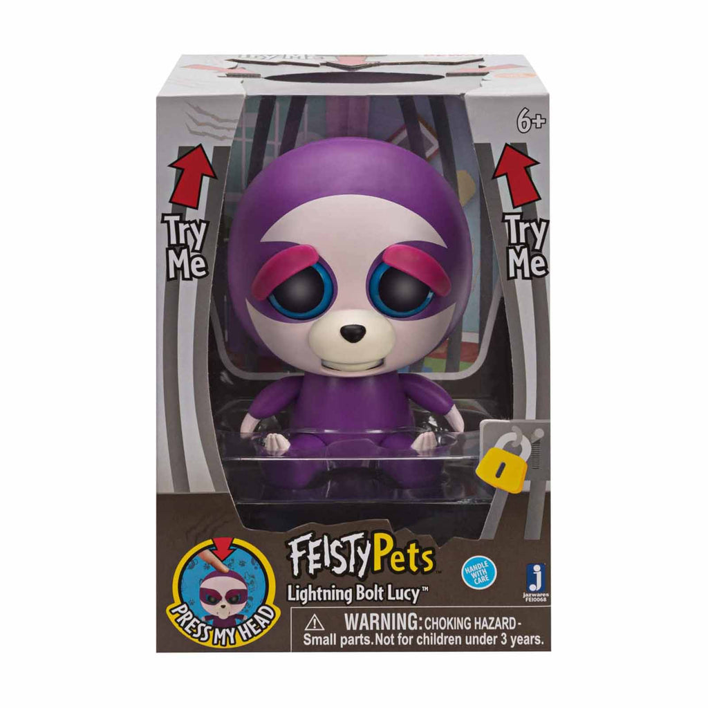 Feisty Pets Lightning Bolt Lucy 4 Inch Figure