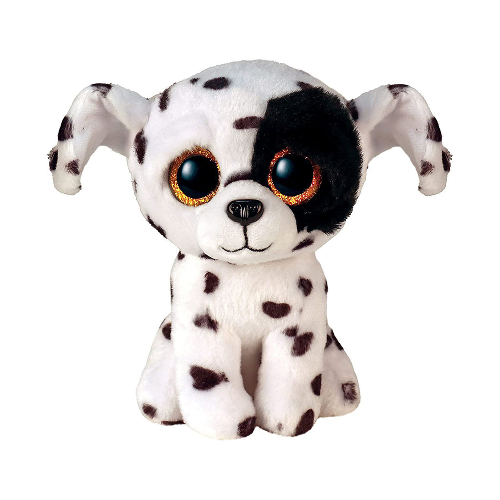 Ty Luther Dog Spotted 6 Inch Plush Figure