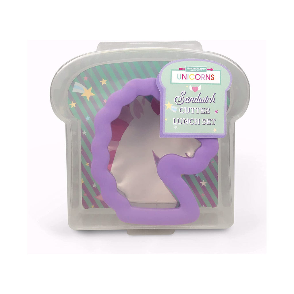 Handstand Kitchen Unicorn Sandwich Cutter Lunch Set