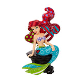 Enesco Disney Britto The Little Mermaid Ariel On Rock Figurine - Radar Toys