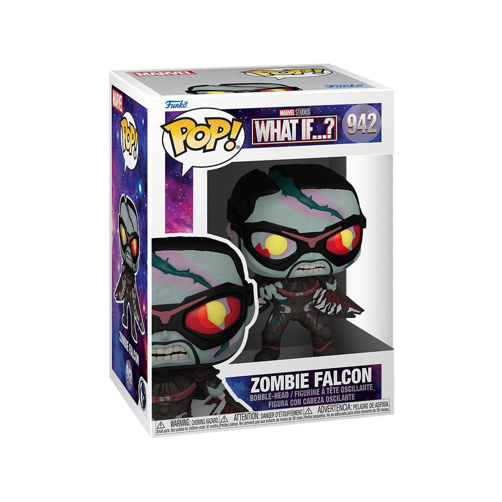 Funko Marvels What If POP Zombie Falcon Vinyl Figure - Radar Toys