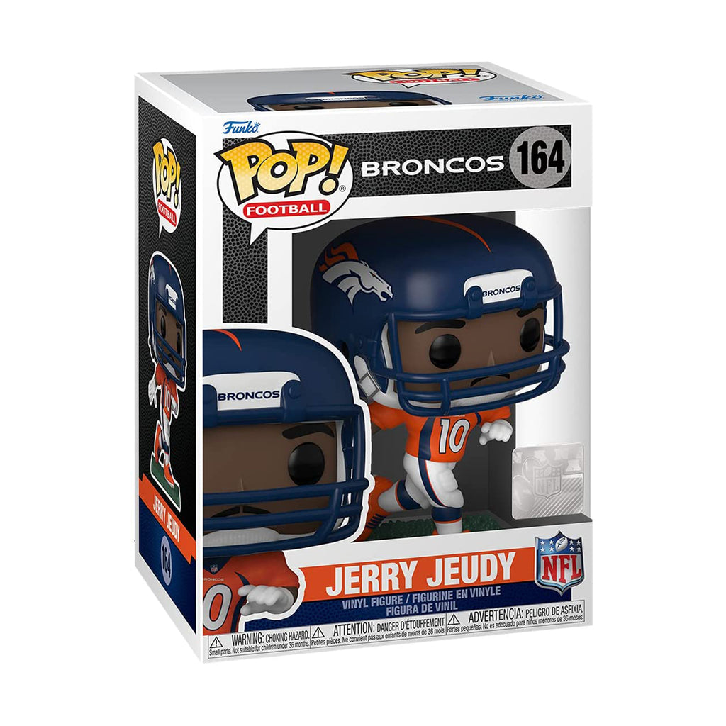 Funko NFL Denver Broncos POP Jerry Jeudy Home Uniform Vinyl Figure
