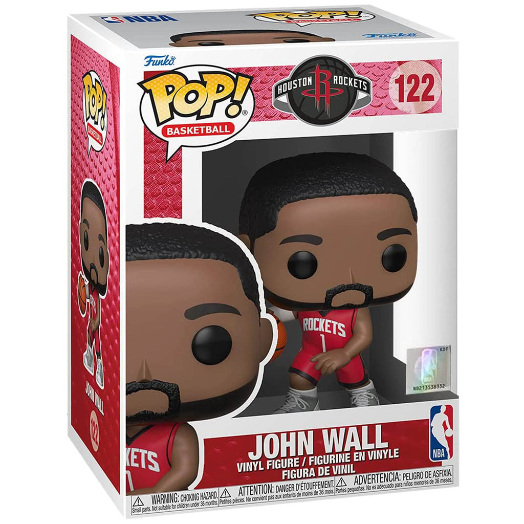 Funko NBA Houston Rockets POP John Wall Red Jersey Vinyl Figure