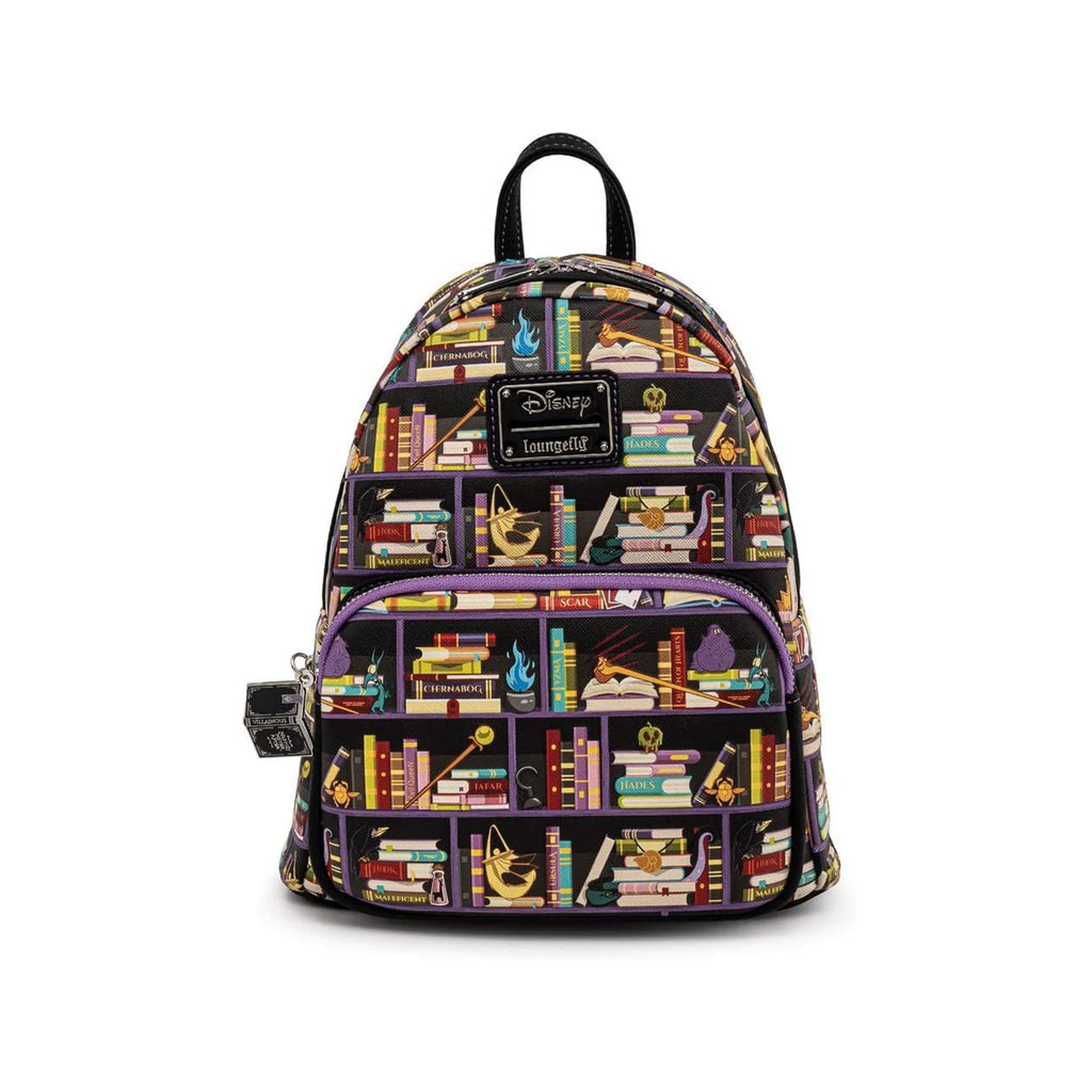 Loungefly Disney Villains Books Mini Backpack