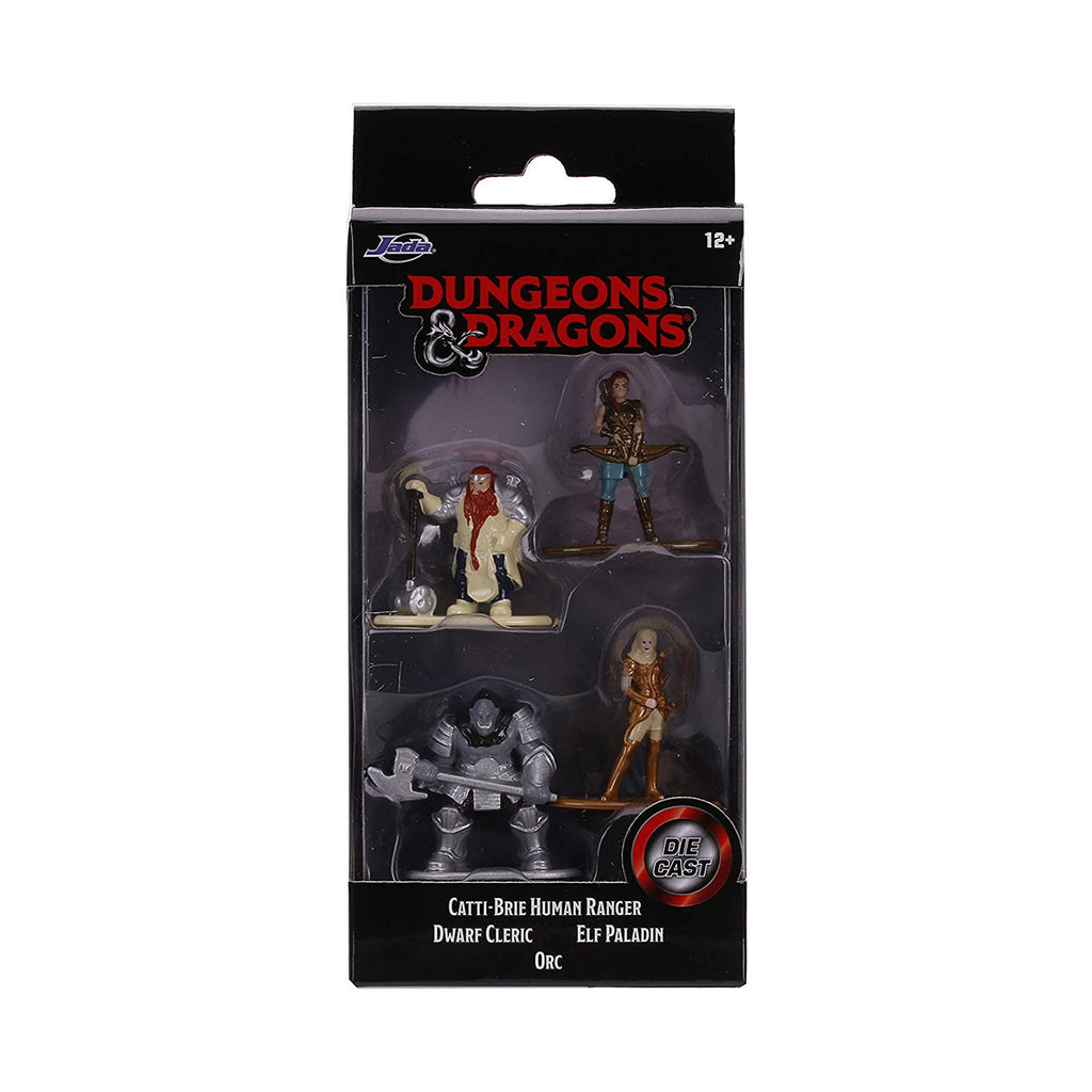Jada Toys Dungeons And Dragons Starter Pack 2 Diecast Figure Set