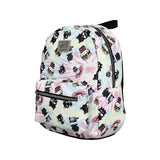 Bioworld Hello Kitty X Naruto Tie Dye Chibi Characters All Over Print Mini Backpack - Radar Toys