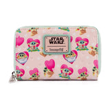 Loungefly Star Wars Mandalorian Grogu Valentines Zip Around Wallet - Radar Toys