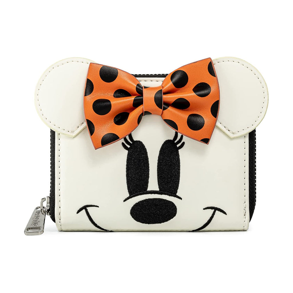 Loungefly Disney Ghost Minnie Glow In The Dark Wallet