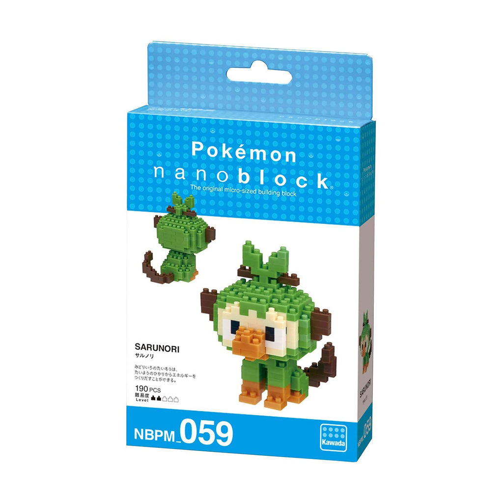 Nanoblock Pokemon Grookey Building Set