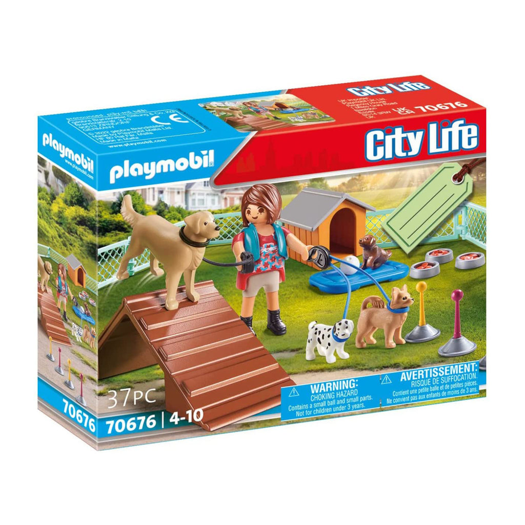 Playmobil City Life Dog Trainer Building Set 70676