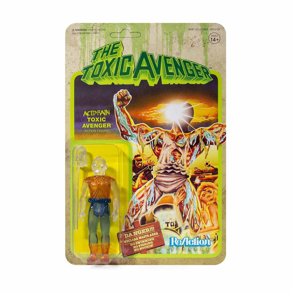 Super7 Toxic Avenger Acid Rain Avenger Reaction Figure