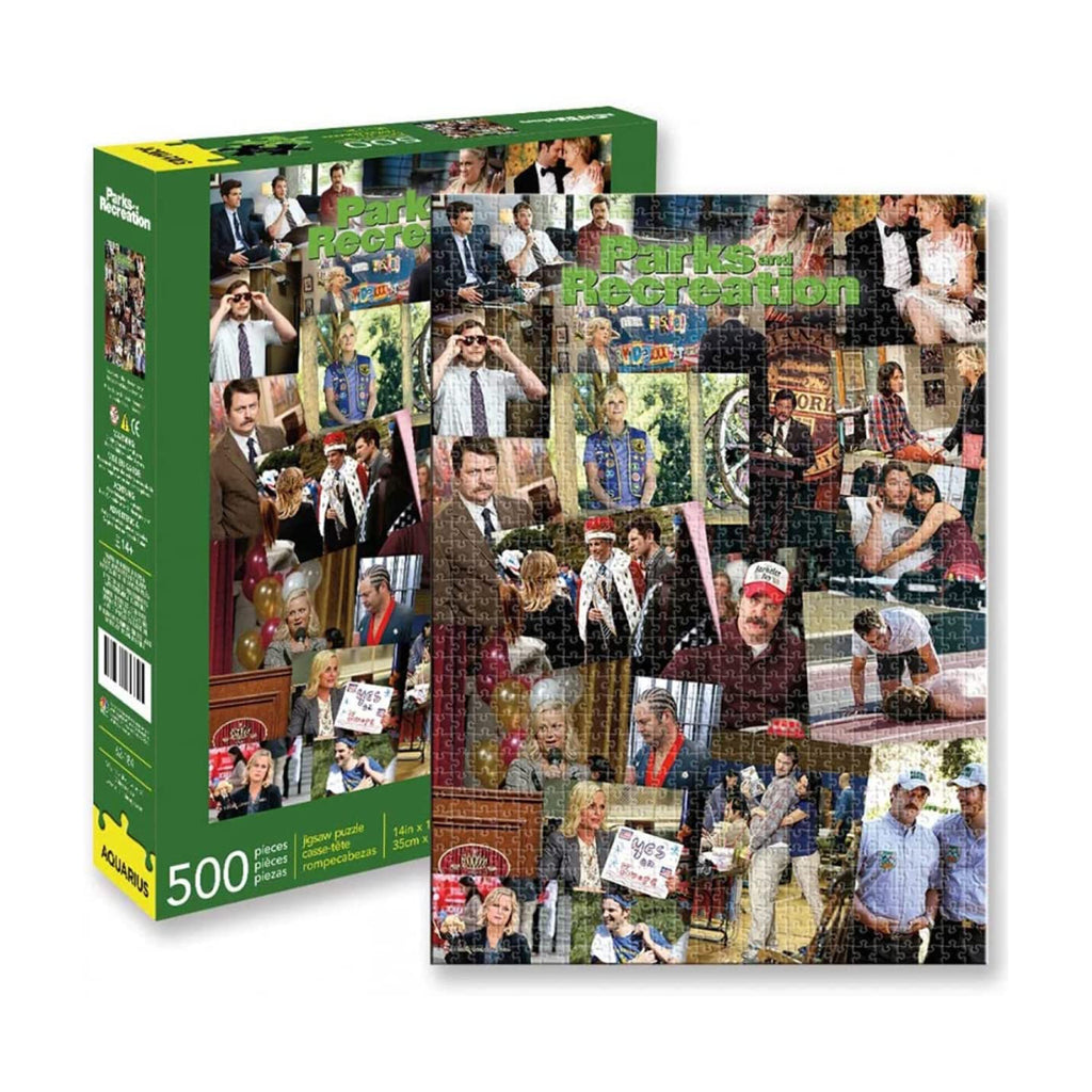 Parks And Rec Collage 500 Piece Puzzle - Radar Toys