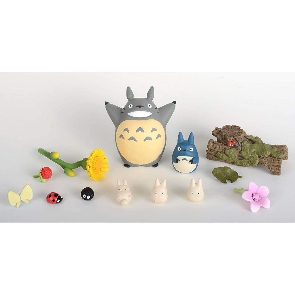 Ensky My Neighbor Totoro Flowers Nosechara Stacking Figure Set