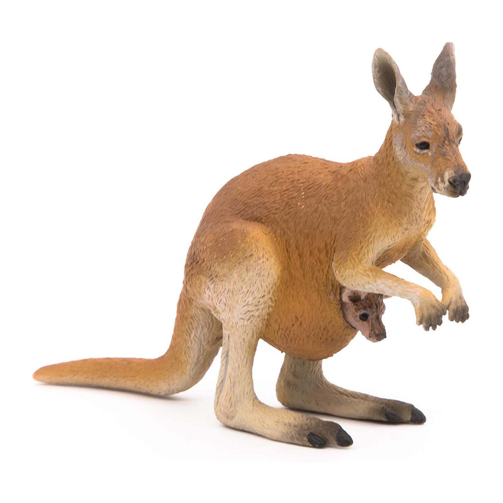 Papo Kangaroo With Joey Animal Figure 50188