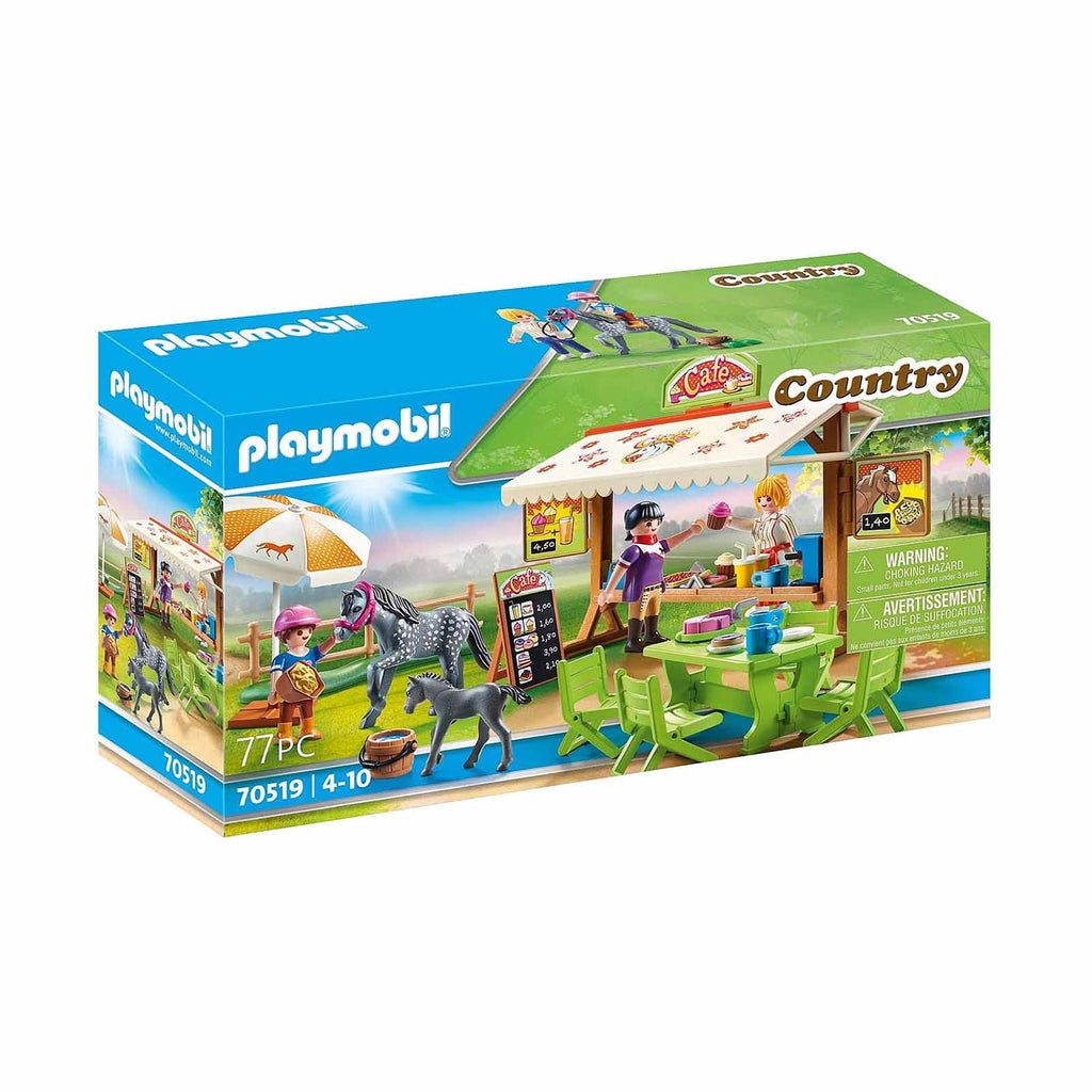 Playmobil Country Pony Cafe Building Set 70519 - Radar Toys
