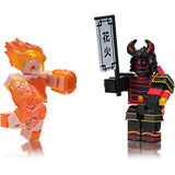 Roblox Ember And Midnight Shogun Figure Set With Virtual Item - Radar Toys