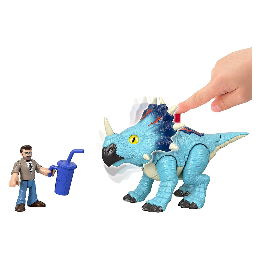 Jurassic World Imaginext Pachyrhinosaurus & Lowery Dinosaur Figure