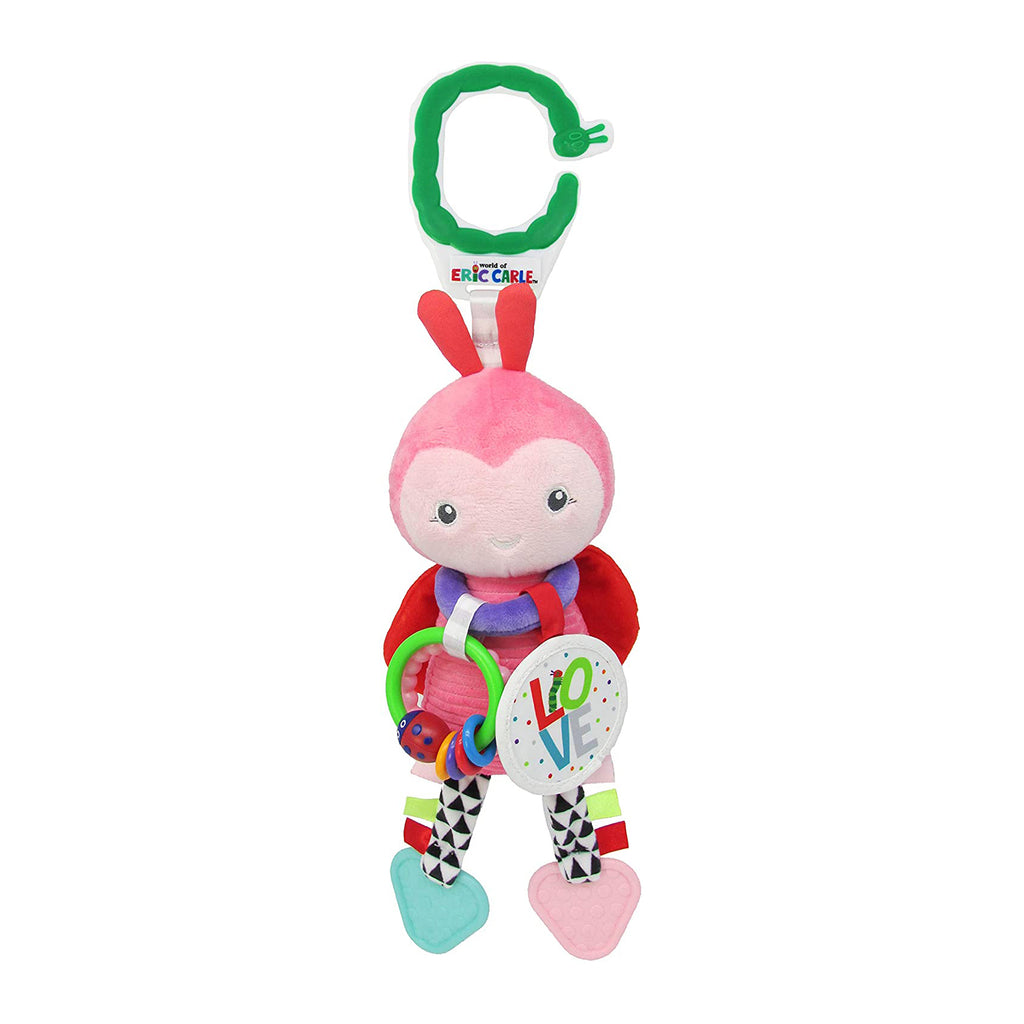 The World Of Eric Carle Very Hungry Caterpillar Developmental Ladybug With Sounds Plush - Radar Toys