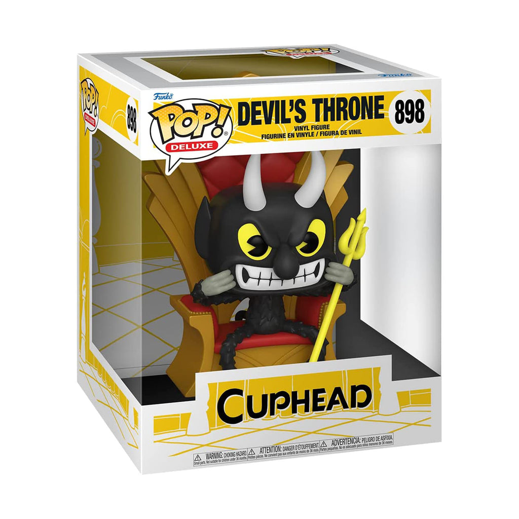 Funko Cuphead Deluxe POP Devil's Throne Vinyl Figure - Radar Toys