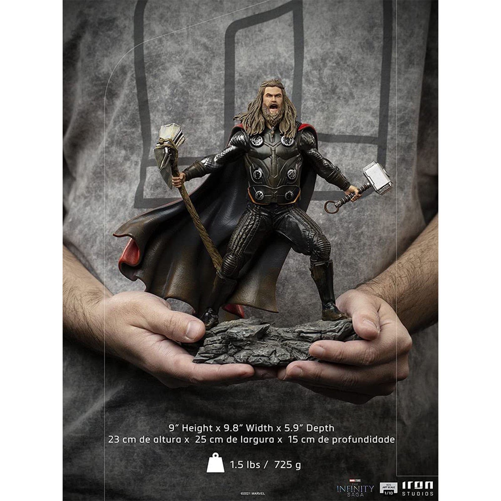 Marvel statuette Legacy Replica 1/4 Thor Unleashed Liège Marvel statuette Legacy Replica 1/4 Thor Unleashed Liège