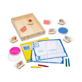 Melissa And Doug Blues Clues And You Wooden Handle Stamps Activity Set - Radar Toys